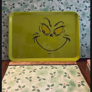 Mr. Grinch Hard Plastic Tray